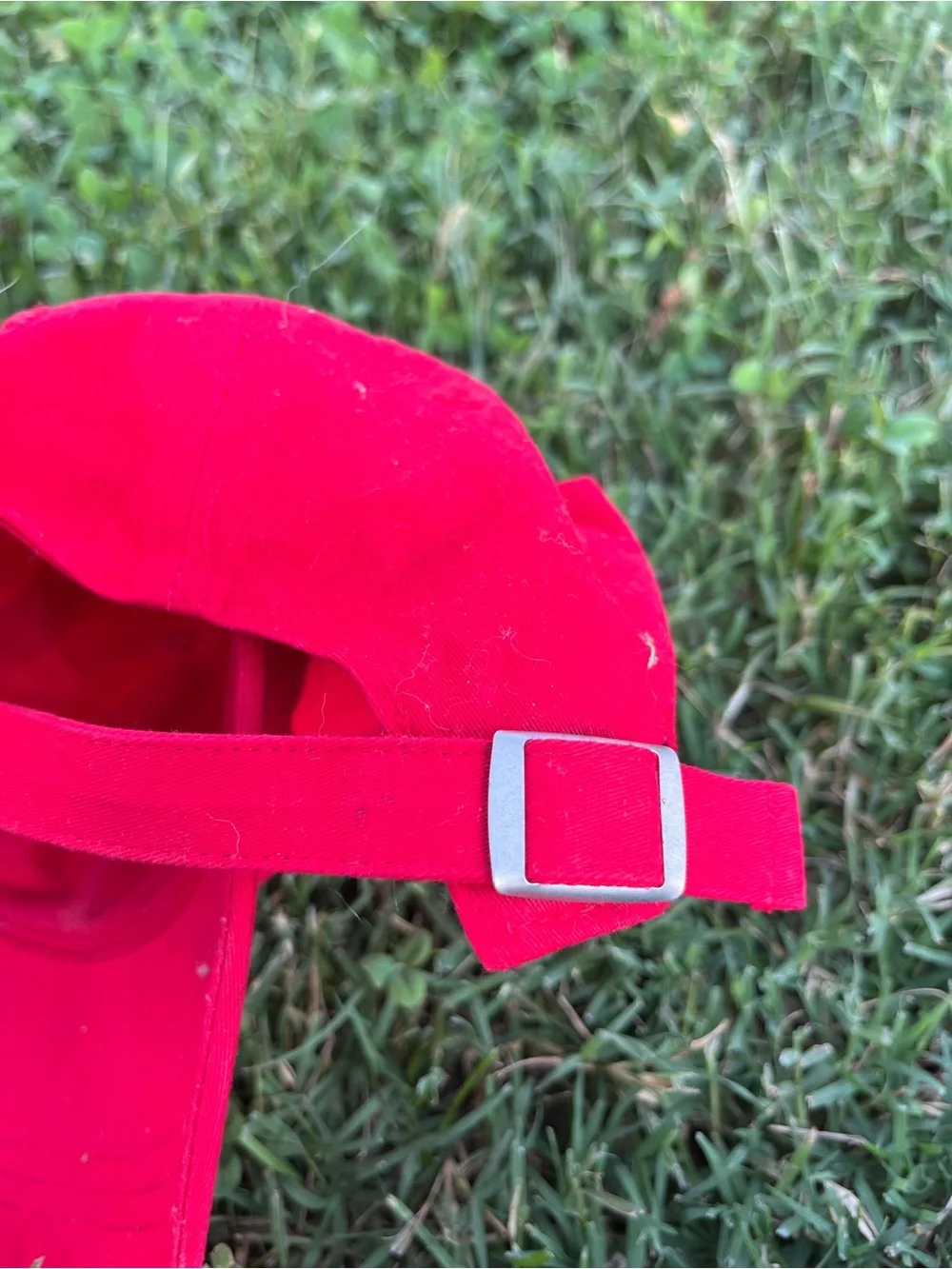 Victorias Secret Pink Cap “Red” Hat Adult Monogram Headwear